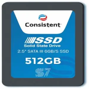 consistent 2.5” sata 512gb ssd – genuine quality, high speed internal solid state drive