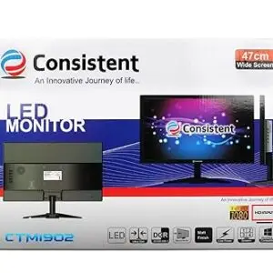 consistent led monitor 19 inch fhd 1080p – model ctm1902